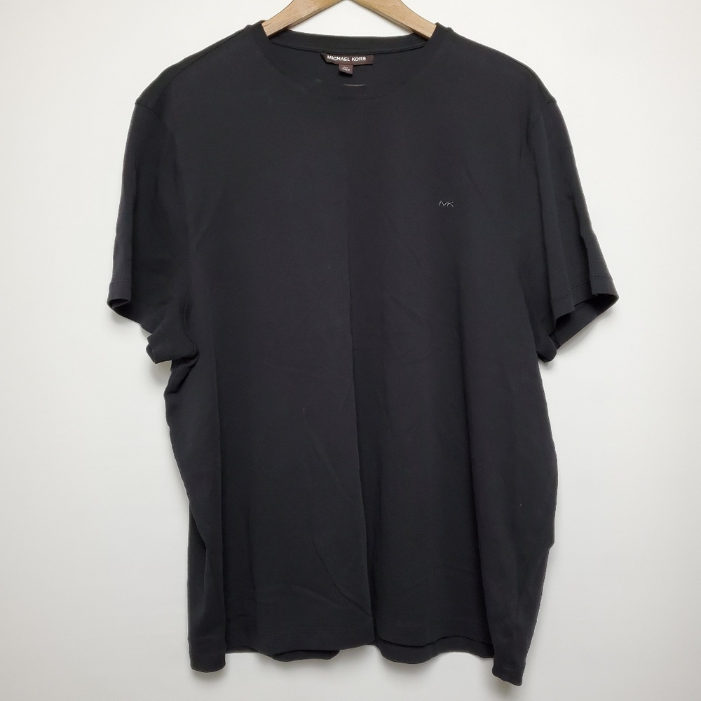 Michael Kors Men's Black Short Sleeve Size 2XL